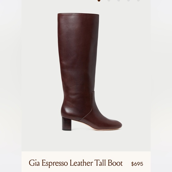 Loeffler Randall Gia Boots in Espresso - Picture 1 of 10